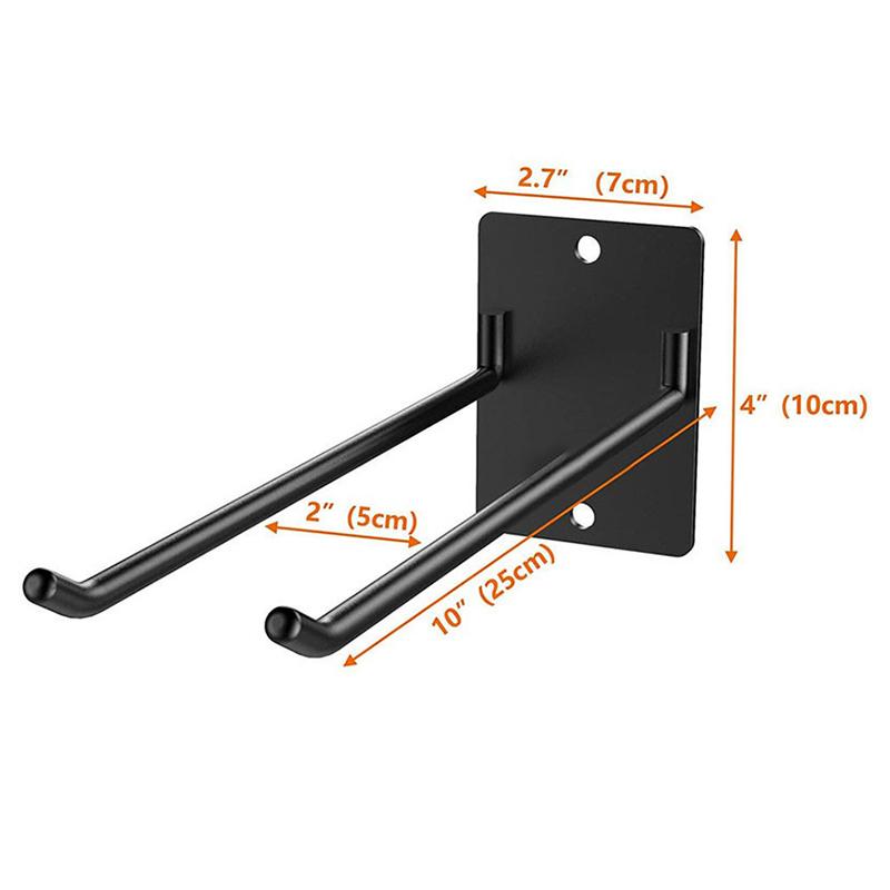 Система хранения инструментов Крючки Настенный держатель для гаражного хранения Многоцелевой органайзер для садовых инструментов Для склада Настенный крючок для гаража