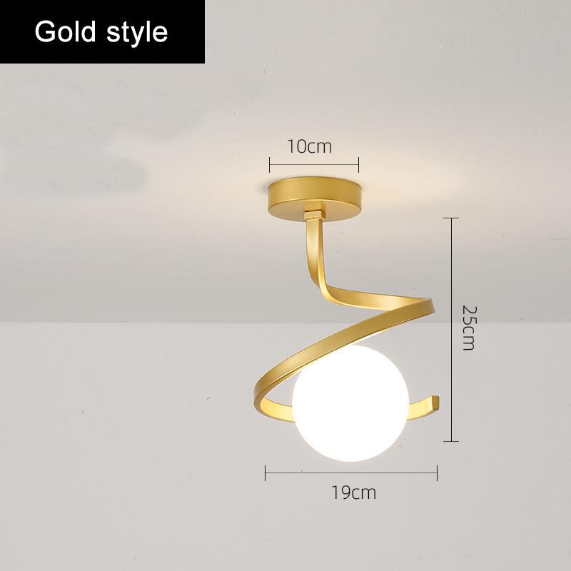 Минимальные современные креативные потолочные светильники для балконов в коридорах, коридорах, холлах, прихожих, гардеробных и светильниках