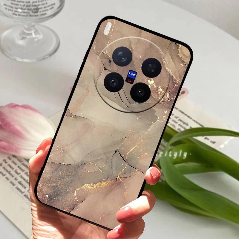 Чехол для VIVO X300 Pro X300Pro 5G Модный Силиконовый Мягкий ТПУ Ударопрочный Защитный Задняя Крышка Для VIVO X 300 Pro V2502A Чехол для Телефона