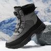 Men's Fashion Outdoors Waterproof Boots Sports Shoes Snow Boots Hiking Boots Men's Winter Warm Boots