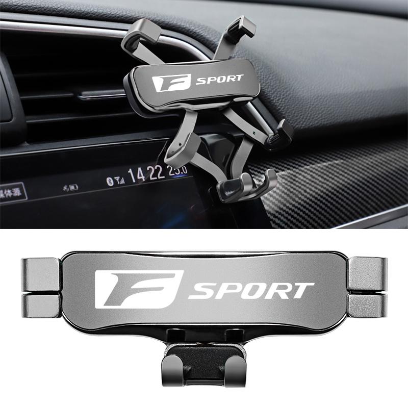 Zinc Alloy Car Styling Phone Holder Air Vent Mount Clip For Lexus FSPORT LBX NX RX 350h 450h ES UX 300e GS GX IS LS LX CT LC RC