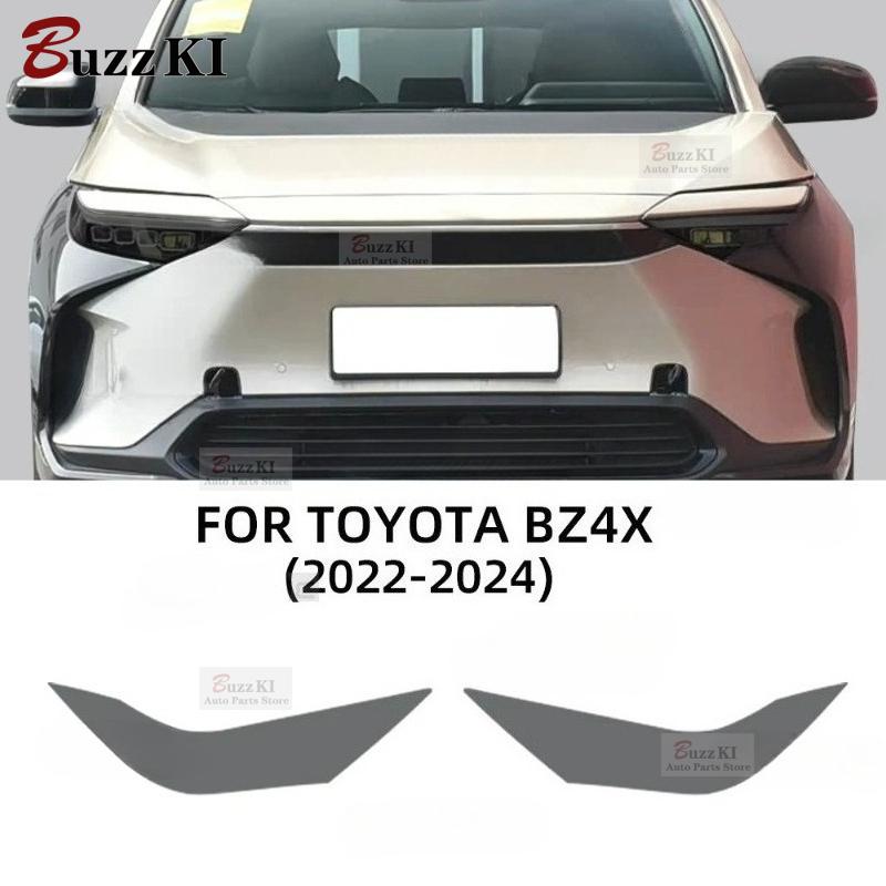 Для Toyota BZ4X 2024 Автомобильная наружная фара Защитная пленка для фар автомобиля от царапин из ТПУ Аксессуары для ремонта PPF Дымчатый Прозрачный