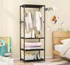Wieszak Stojący Na Ubrania Buty Garderoba Regał Półki Metalowa Loft 171 Cm