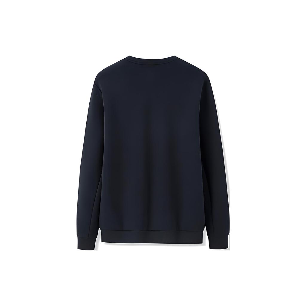 ANTA Sweatshirts Men's Black Crew Neck Moderate Other 152250708-2
