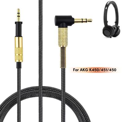 Кабель для наушников 2,5 мм на 3,5 мм для AKG K450/451/450/480 Q460 Прочный и устойчивый к коррозии Раздвижной для различных нужд