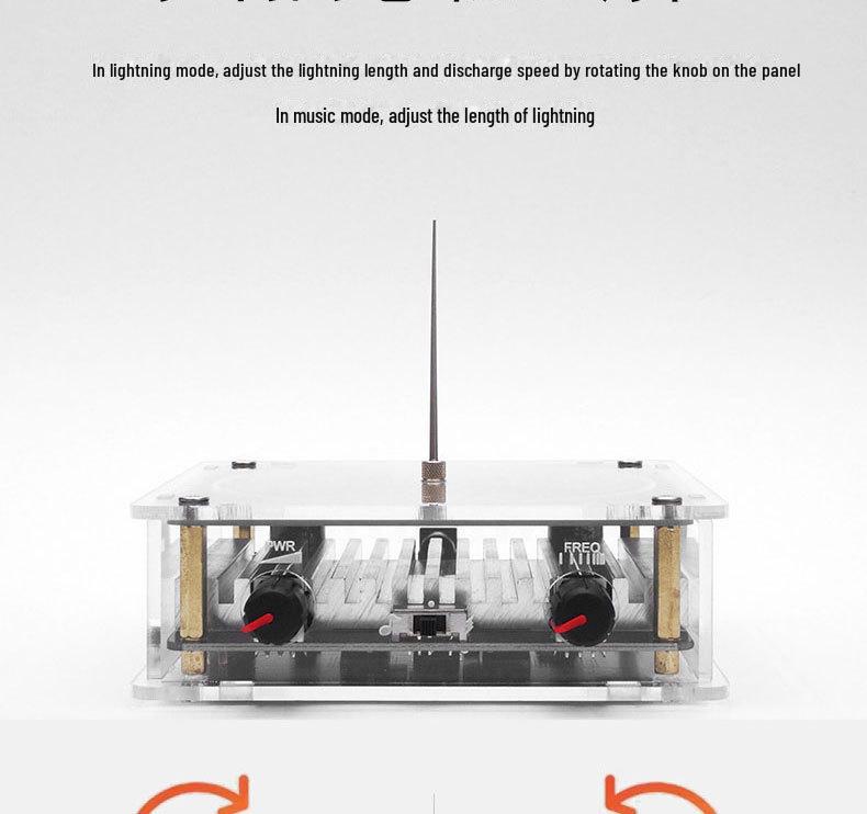 Модель молнии Тесла-катушки с поддержкой Bluetooth для научных экспериментов