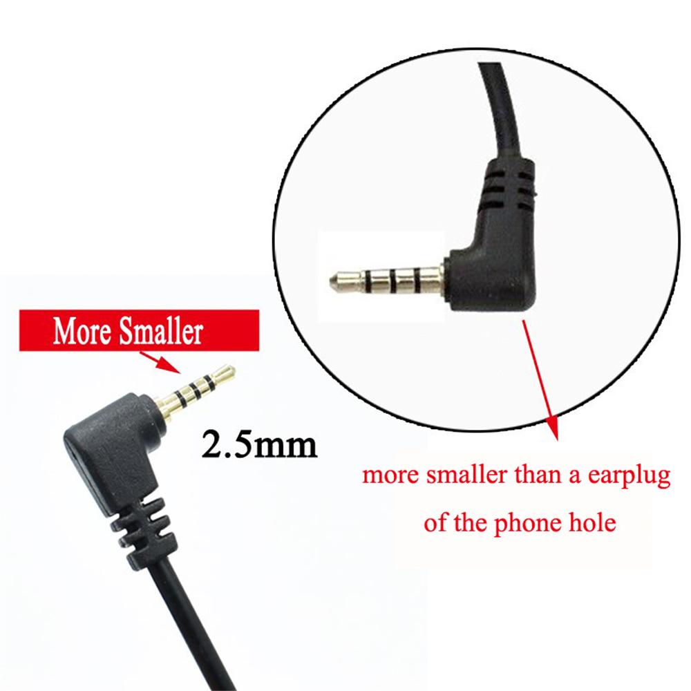 New Car DVR Dash Camera Cable 2.5mm Jack 4Pin Extension Wire for Rear View Camera