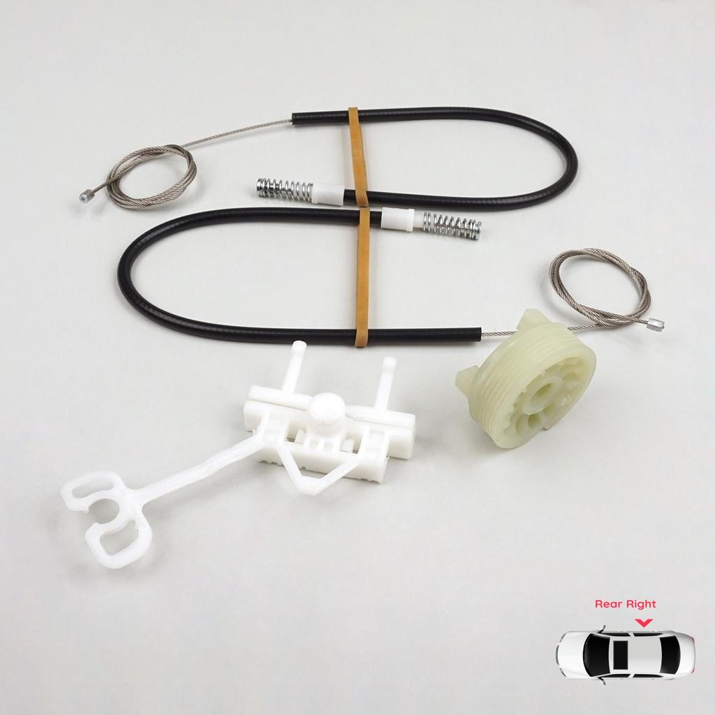 BWR5194 Ремкомплект подъемника электрического стеклоподъемника задней правой двери для Fiat Abarth Punto Grande Evo MK3 199 2005-2024 51723327