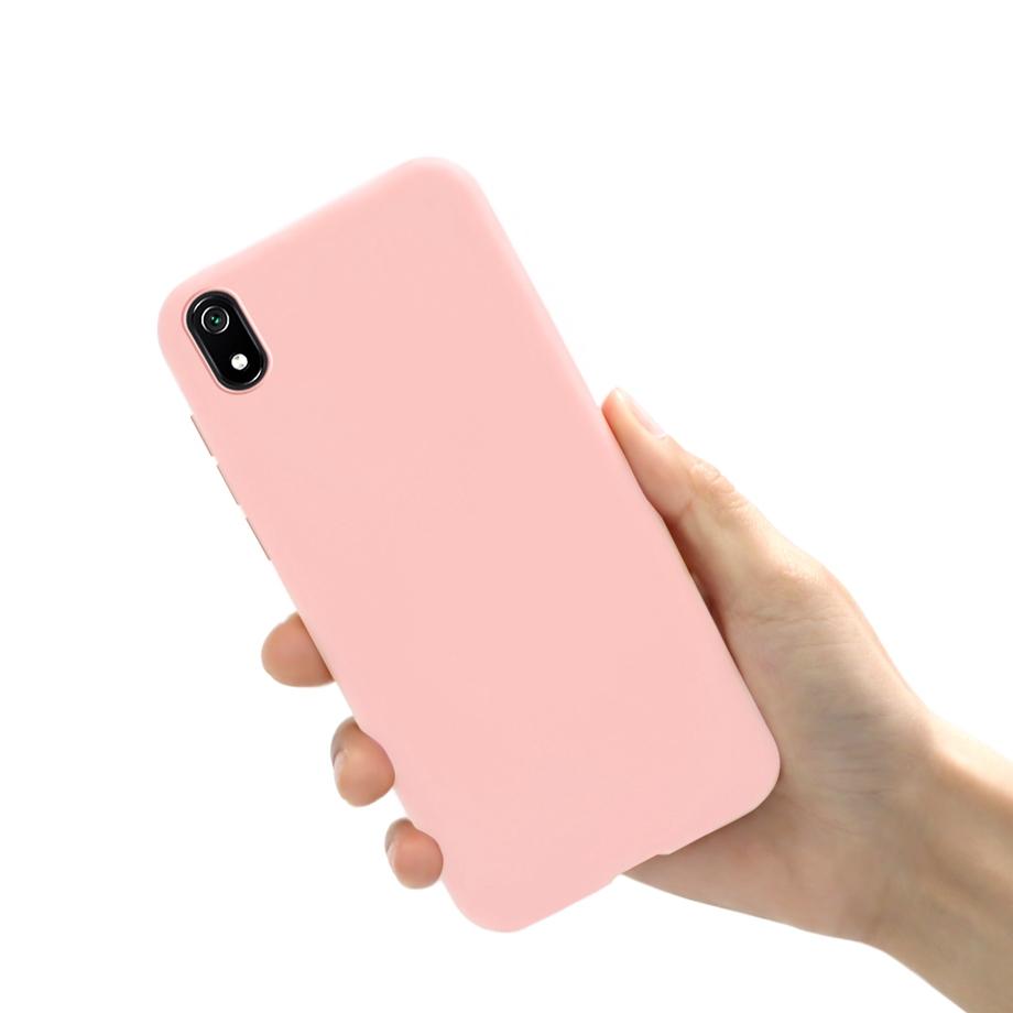 Чехол для телефона Xiaomi Redmi 7A 7 A Матовый Черный Силиконовый ТПУ Мягкие Чехлы Задняя Крышка Для Xiomi Redmi 7 7A Redmi7A Чехол Fundas