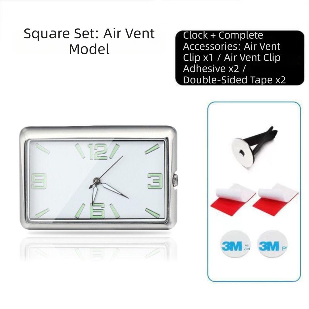 Светящаяся стрелка Часы для автомобиля Легкий дизайн Кварцевые аналоговые часы Автомобильные кварцевые часы Интерьер автомобиля