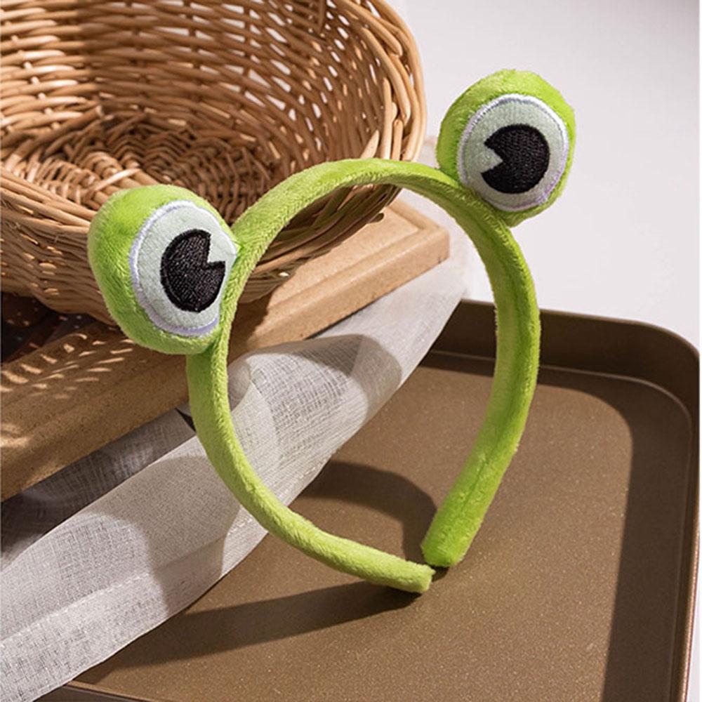 Funny Trendy Frog Hair Accessories Cute Hair Hoop Headwear Elastic Headband