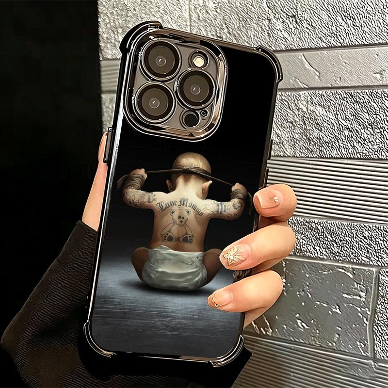 Бокс Муай Тай Мягкий Чехол Для Телефона Для iPhone 15 16 17 Air 14 Pro Max 16E Plus 13 12 Mini Покрытие Противоударный Fundas
