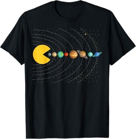 Solar System Astronomy Space Funny Graphic T-Shirt
