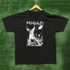Fugazi Repeater Футболка рок-группы Размер Extra Large винтажная Постиранная дизайнерская одежда Повседневная Слегка модная Растягивающаяся Мягкая