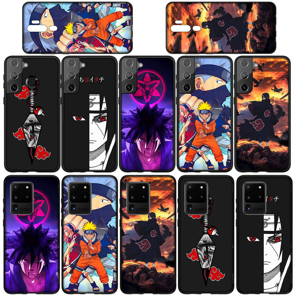 Для Samsung Galaxy S25 S24 S23 iPhone 17 16 15 Xiaomi Redmi Note 14 13 12 Plus Pro Max XR A37 A57 Чехол для телефона Итачи Учиха Акацуки OPPO Huawei Обложка