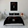 Car Drifting Illustration Set Bedding Duvet Cover Set Duvet Cover Pillowcases  (1*Duvet Cover 2*Pillowcases, without duvet insert)