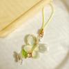 Большая бабочка свежая цепочка для телефона Convallaria ремешок для мобильного телефона брелок для мобильного телефона ювелирный подарок
