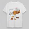 Women's Oversize All Season Fashion Classic T-Shirt Funny Guinea Pig Graphic Tee