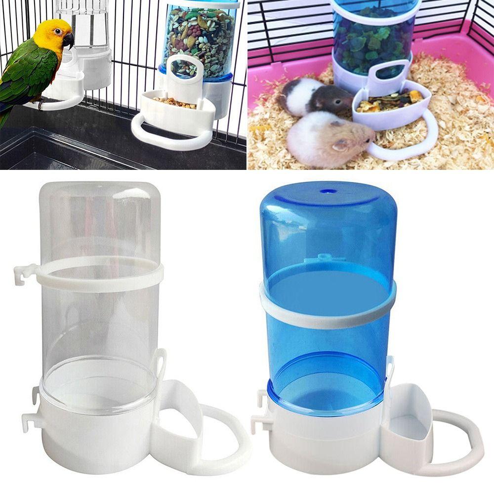 Feeding Bowl Box Plastic Anti Splash Bird's Container Bird Feeder Bird's Feeder Food Dispenser