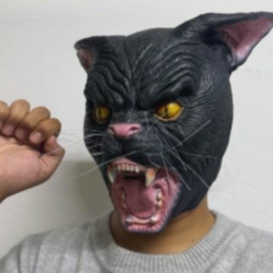 Cat Animal Mask COS Funny and quirky performance props can be labeled