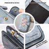 Inspirational Quote Long Wallet PU Leather Purse Card Holder Portable Casual Daily Use For Men Women