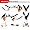 MCHMFG Для KTM SX SXF 2011 2012 EXC EXC-F 2012 2013 Полные Графические Наклейки Комплекты Номер Имя Фоны