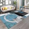 Modern Geometric Print Carpet Rug Large Area Rug for Living Room Bedroom Decor Rug Non-Slip Washable Floor Mat