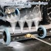 Мойка высокого давления для шасси автомобиля 4000 PSI, 16 дюймов, для мойки днища автомобиля, с 2 удлинительными трубками и изогнутой под углом 60 градусов трубкой