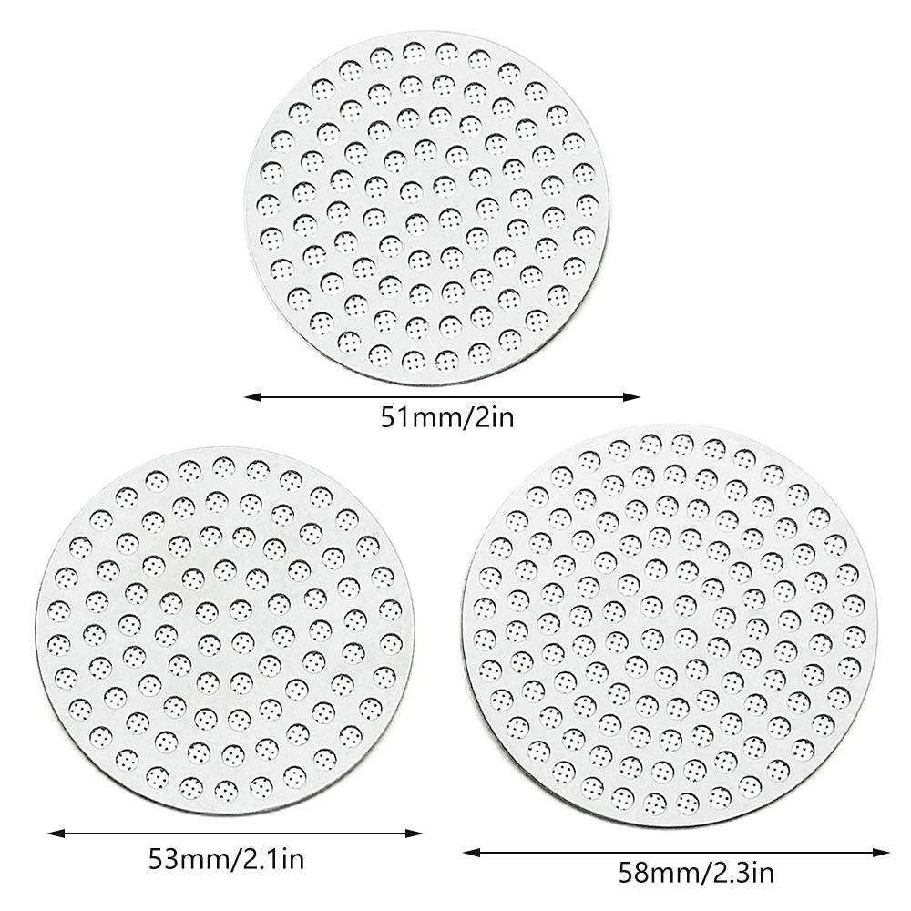 Многоразовый фильтр для кофе 51/53/58 мм из нержавеющей стали, жаропрочный сетчатый фильтр, портафильтр для бариста, приготовление кофе эспрессо