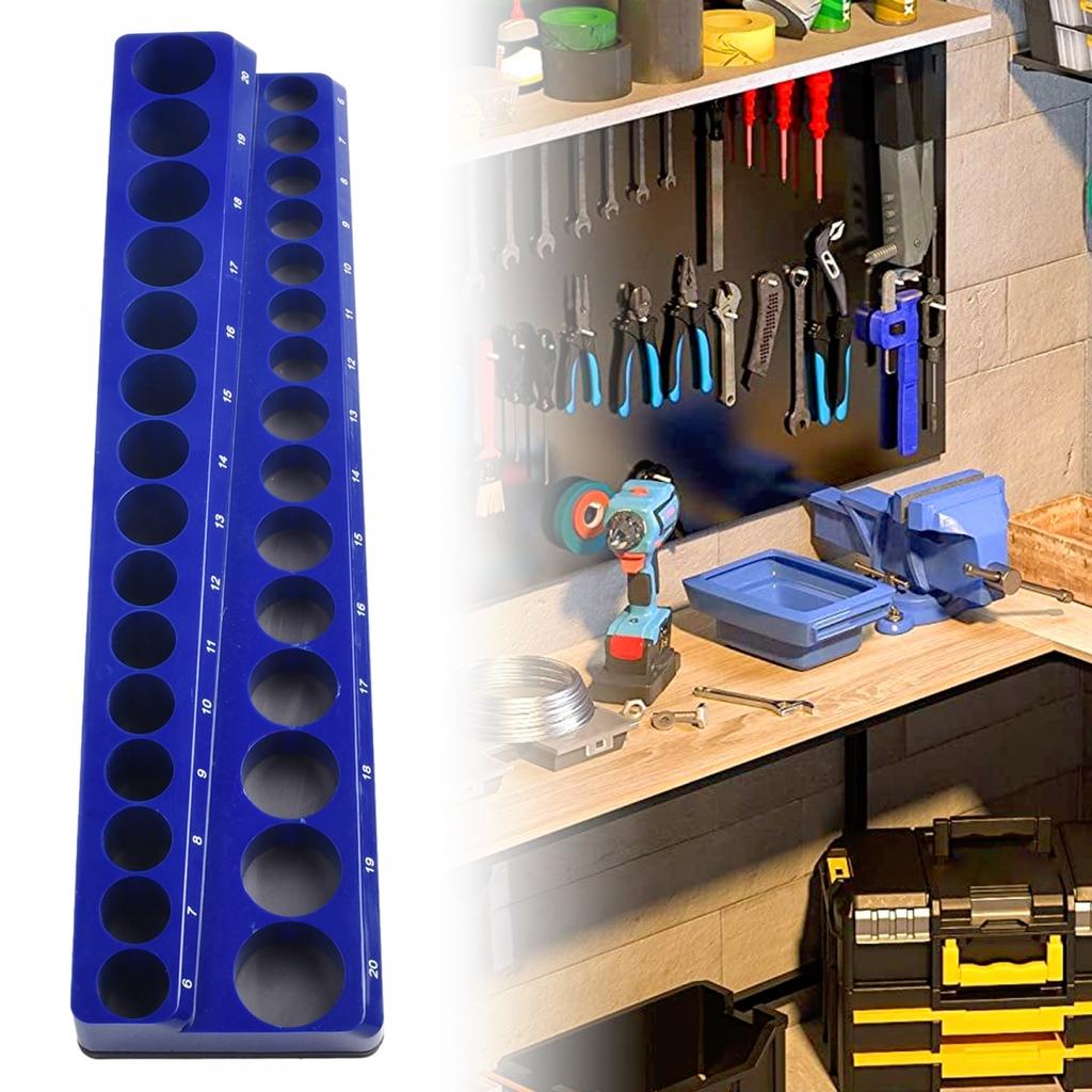 Magnetic Socket Organizers Metric Socket Holder Socket Holder Unused