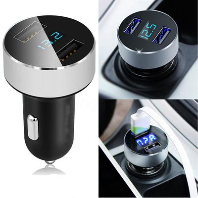 Автомобильное зарядное устройство 5 В/3,1 А, быстрая зарядка, двойной USB-порт, адаптер прикуривателя, напряжение