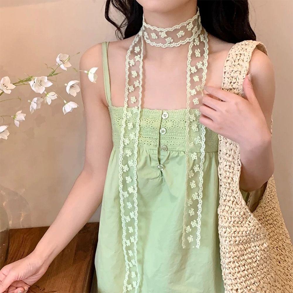 1 шт. Длинный ленточный головной платок Белый бант Повязка на голову Платок Новый шарф для волос Летний головной убор