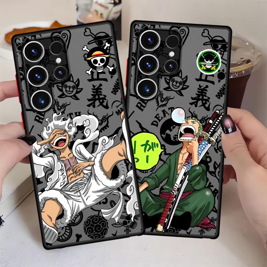 Чехол для телефона Samsung Galaxy с персонажами Аниме One Piece S25 Ultra S22 S24 Plus S21 S20 FE S23 FE S26 Note 20 Ultra 10+ Funda Задняя крышка