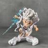 Аниме ONE PIECE Фигурка Игрушки SD Ника Луффи 5th Gear Awake Фигурка 16 СМ ПВХ Фигурки Коллекция Модель Украшения Подарки Игрушки
