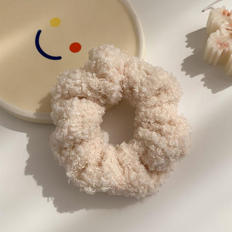 Аксессуары для резинок для волос, большие резинки для волос, однотонные эластичные резинки для волос для женщин, темпераментная прическа с хвостиком