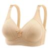 Thin Without Steel Ring Bra Sexy Gathering Full Cup Bra with Upper Support