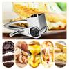 1/4pcs Rotary Cheese Grater Multifunctional Stainless Steel Drums Blades Manual Handheld Butter Ginger Slicer for Kitchen Gadget