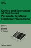 Книга Control and Estimation of Distributed Parameter Systems : Nonlinear Phenomena : V. 118