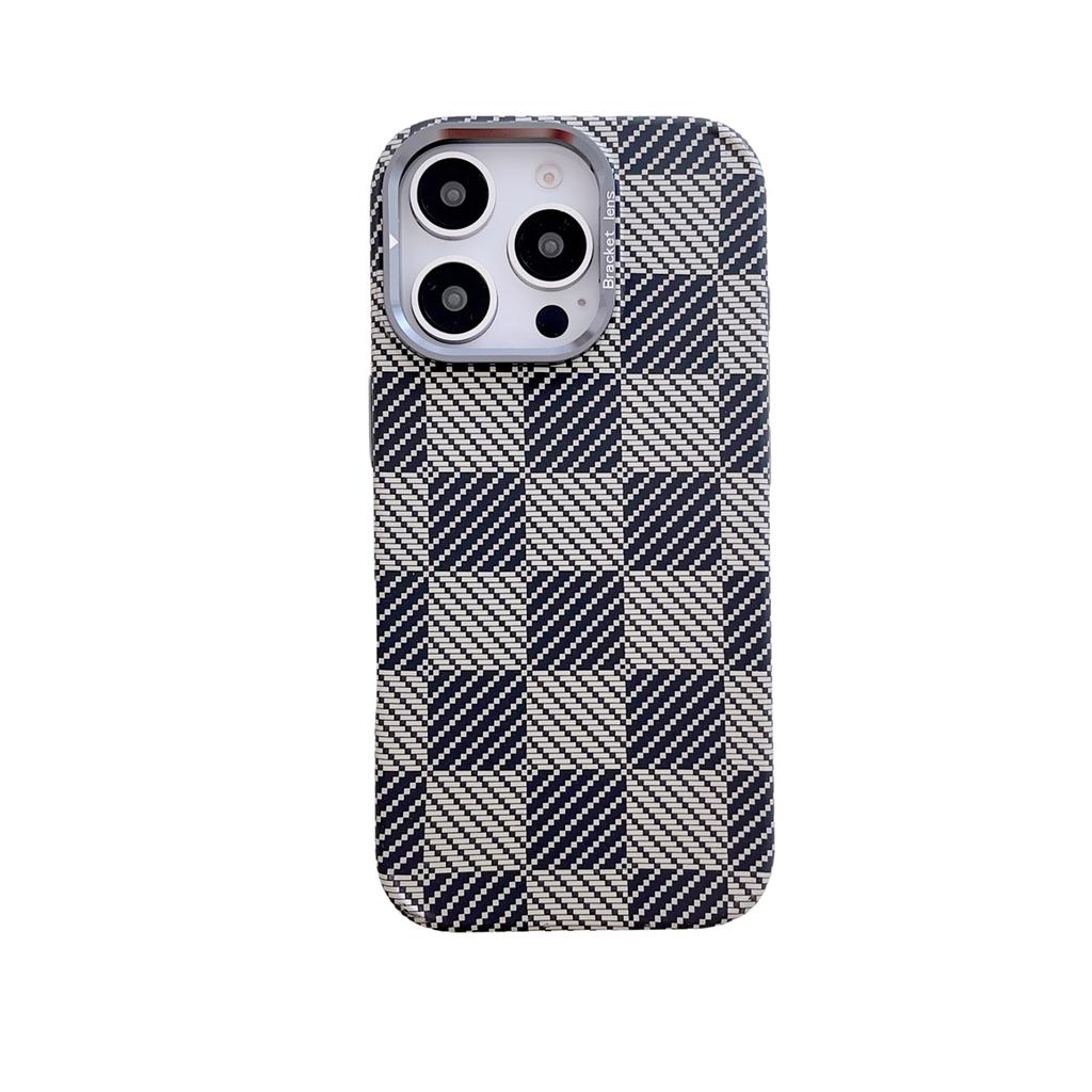 The Checkered British Magnetic Phone Case Is Suitable for IPhone15pro Cases, 14max Cases and Apple 16plus Cases