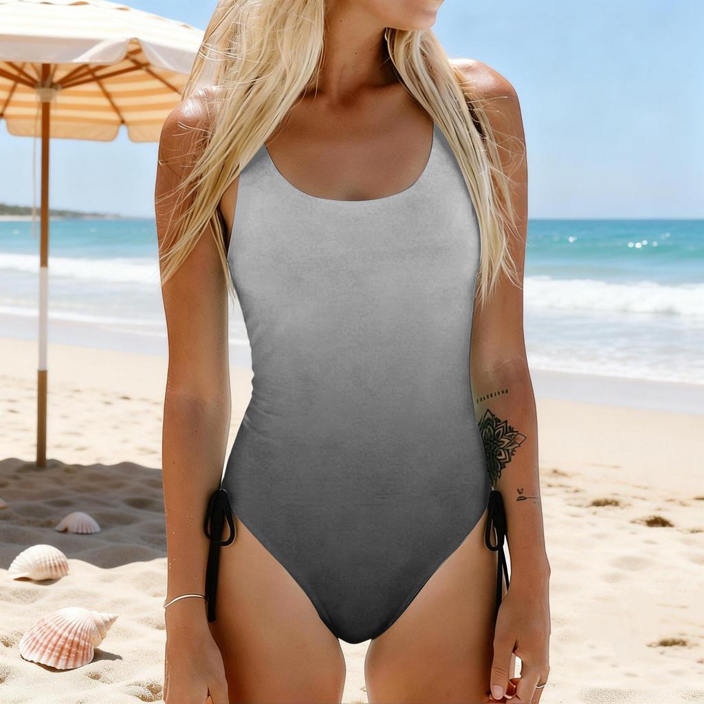 Женский Повседневный Слитный Купальник