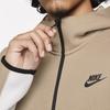 Nike Повседневная толстовка с капюшоном с длинным рукавом с логотипом, мужская толстовка Summit-White Khaki Black FB7922-121