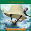 Летняя шапка для серфинга для мужчин и женщин, солнцезащитная шляпа из дышащего полиэстера для пляжа