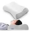 Memory Foam No Neck High Pillow for Side Concave In the Suitable for Both Back and Side Sleeping Comfortable Sleeping Neck and Shoulder Cervical
