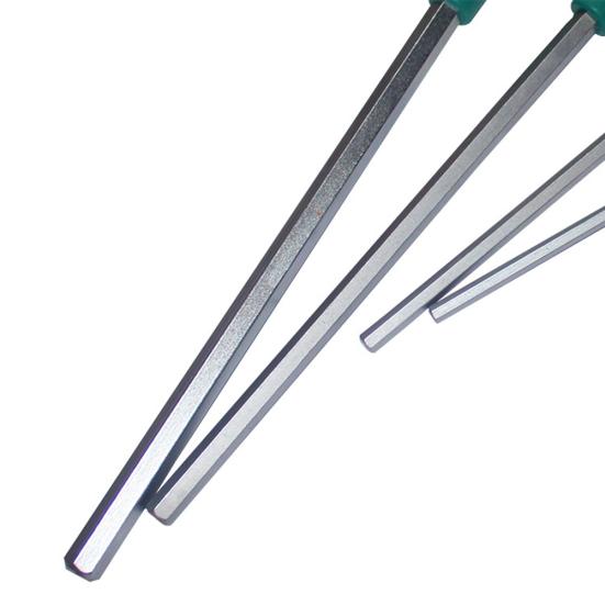 1.5/2/2.5/3/4/5/6/8/10mm T Handle Hexagon Wrench Hex Key Spanner Hand Tool