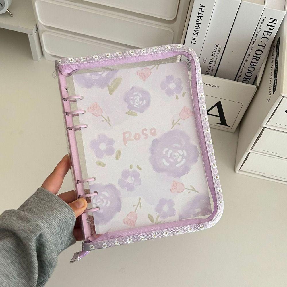 A5 Photocard Holder PVC Photo Collect Book Creative Card Binder Pack  Girl CDN