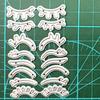 Металлическая вырубка Углеродистая сталь Брови Ресницы Вырубки Трафарет Шаблон Форма для DIY Скрапбукинга Фотоальбомов