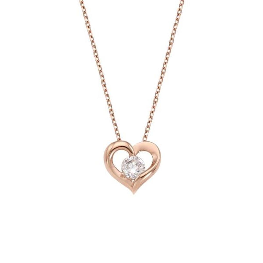 LLOYD Daily Basic Heart Wave Necklace LNT19067T
