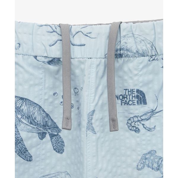 The North Face Maris Ocean Life Pattern Printed Pocket Casual Shorts Men shorts NS6NS07C