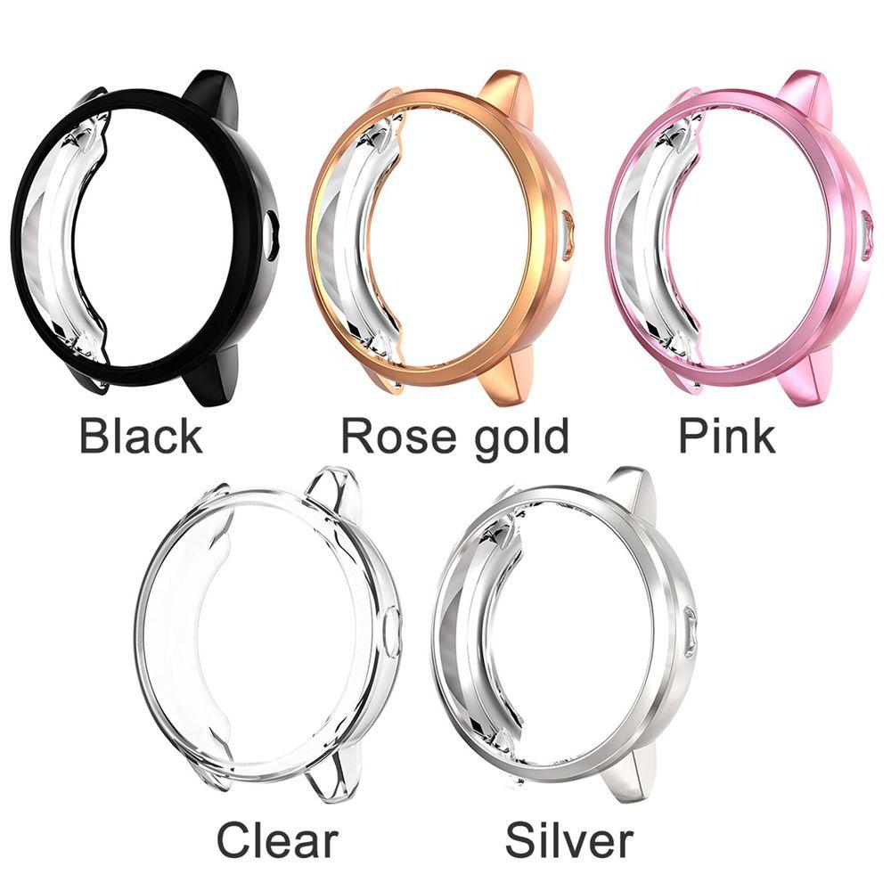 Smart Slim Electroplated Protective Cover TPU Watch Case Silicone Shell Frame Bumper