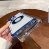Plating Transparent Magnetic Wireless Charging Case For Samsung S26 S25 S24 Ultra S23 S22 S21 FE Note 20 Shockproof Bumper Cover